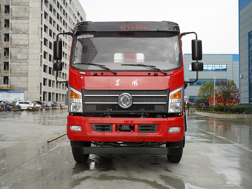 國六東風D912小黃牌長威6.3噸三節直臂吊機隨車吊