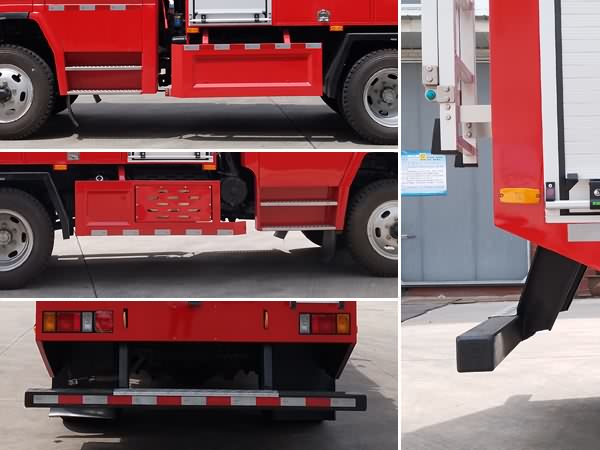 3.5噸雙排四驅(qū)森林水罐消防車(chē)